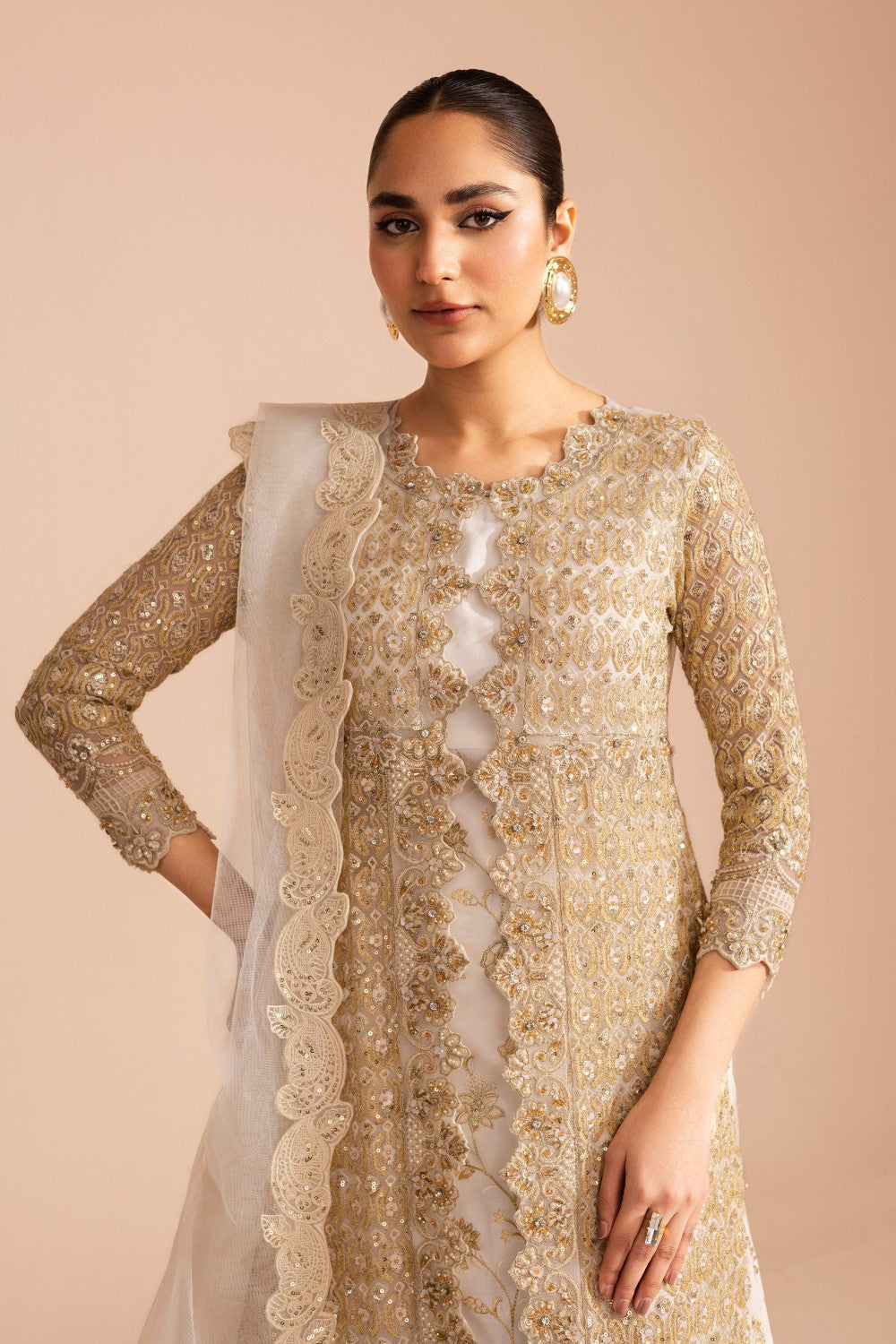 Maryum N Maria | Zircon Formals | JALEH - MS40076 by Maryum N Maria - Designer Dress - Type: Ladies Clothes - Available at Libayah - 100% Original