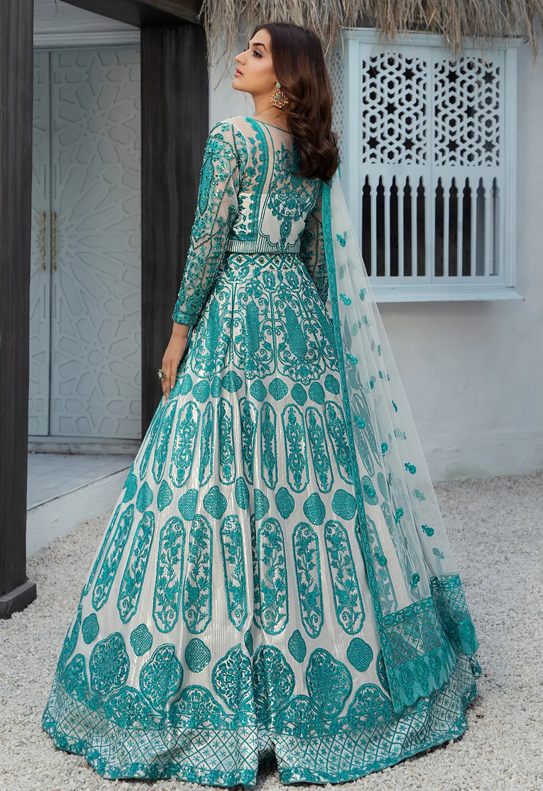 Waqas Shah | Malika E Jahan | Jasmine by Waqas Shah - Designer Dress - Type: Ladies Clothes - Available at Libayah - 100% Original