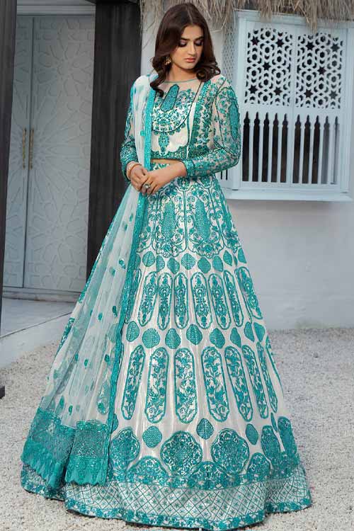 Waqas Shah | Malika E Jahan | Jasmine by Waqas Shah - Designer Dress - Type: Ladies Clothes - Available at Libayah - 100% Original