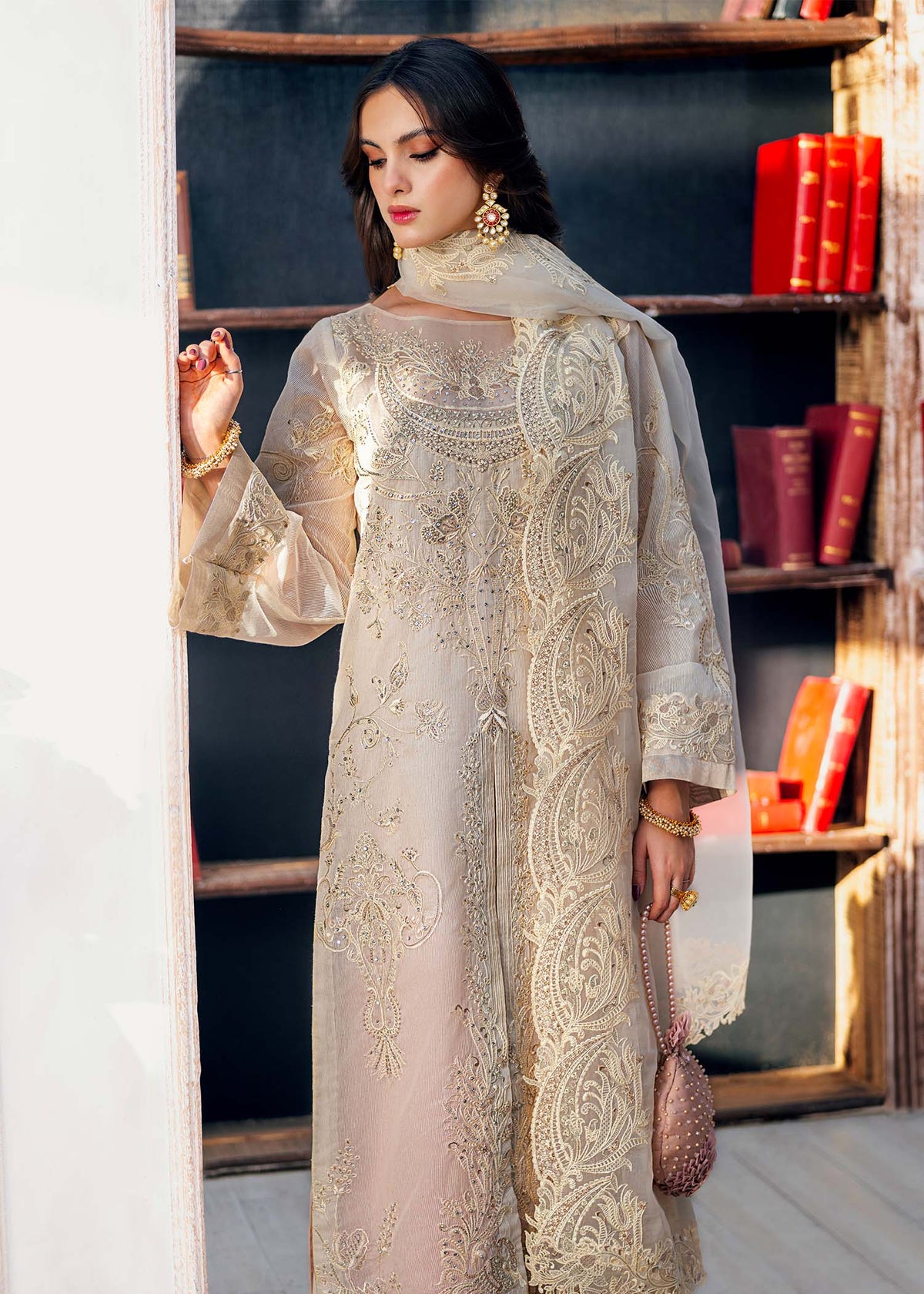 Jamnii | Jasmine Formals | CARNATION VIEL by Jamnii - Designer Dress - Type: Ladies Clothes - Available at Libayah - 100% Original