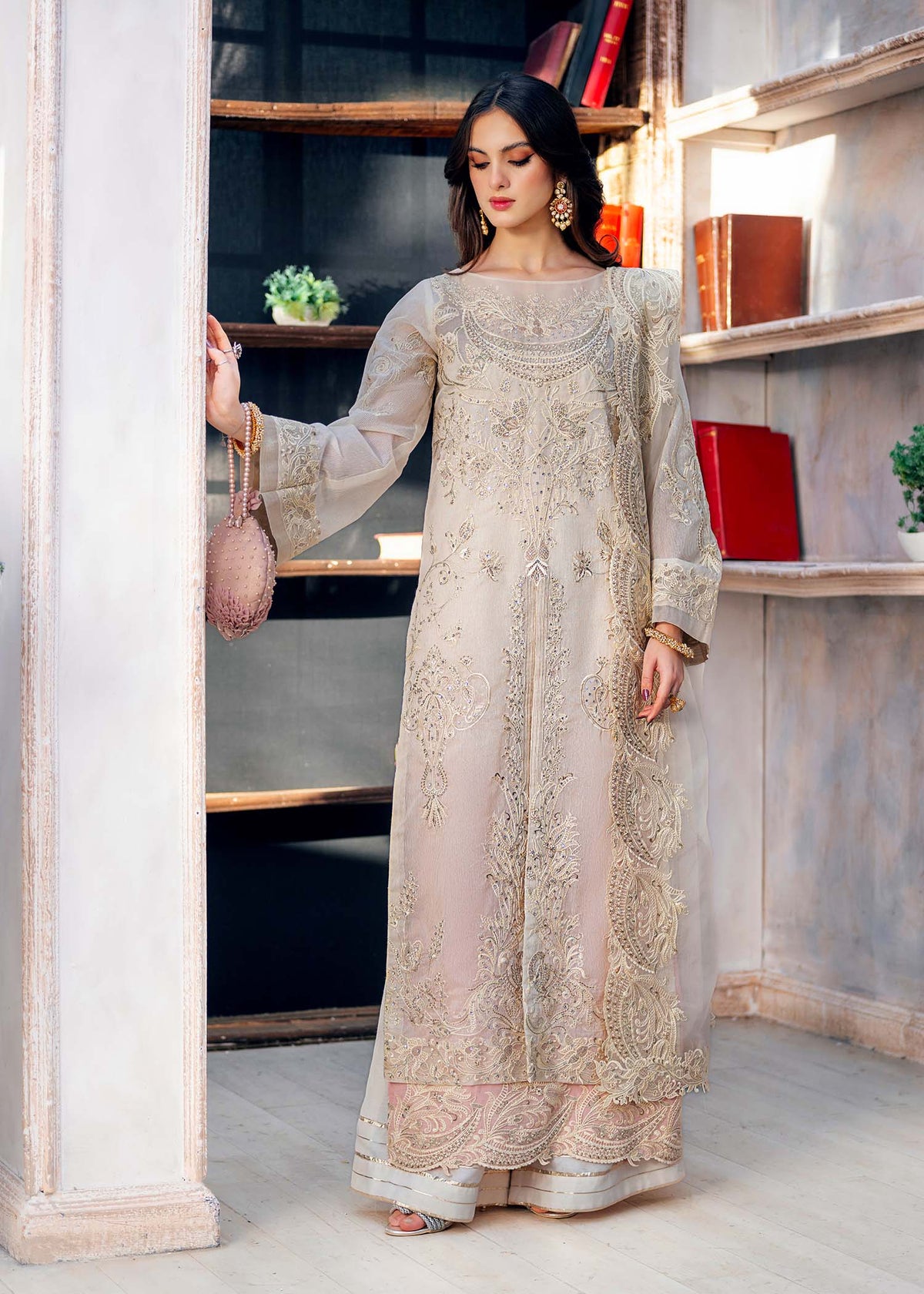 Jamnii | Jasmine Formals | CARNATION VIEL by Jamnii - Designer Dress - Type: Ladies Clothes - Available at Libayah - 100% Original