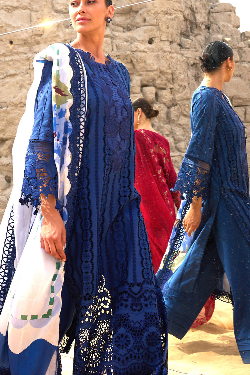 Saira Rizwan | Luxury Lawn 26 | NEA-SRL26-01 by Saira Rizwan - Designer Dress  - Type : Ladies Clothes - Available at Libayah - 100% Original 