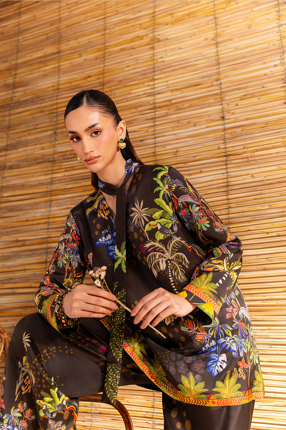 COCONUT CRUSH - SRSP-25-02 – authentic Pakistani dress from the Saira Rizwan Silk Coords 25 collection for women in the UK.