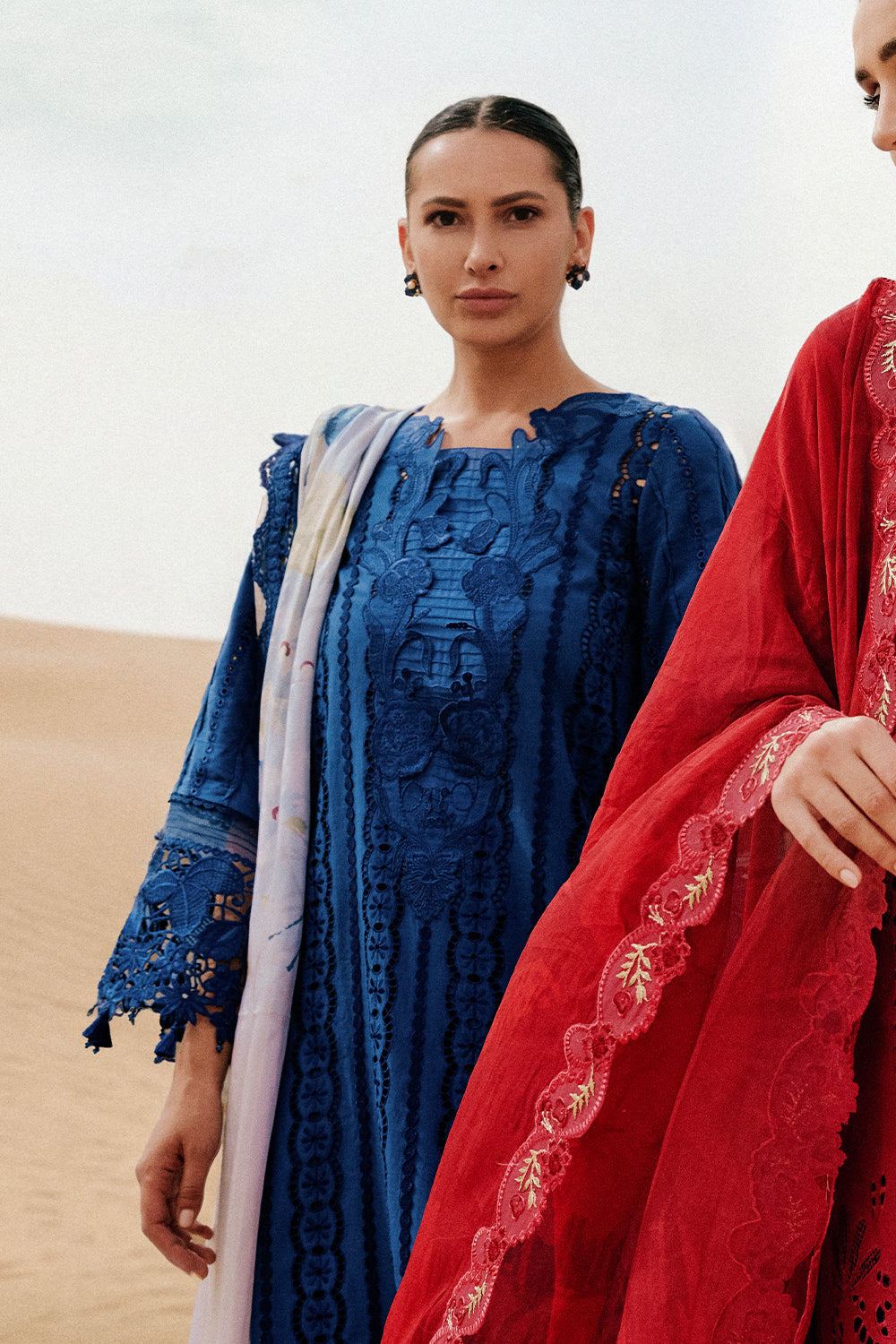Saira Rizwan | Luxury Lawn 26 | NEA-SRL26-01 by Saira Rizwan - Designer Dress  - Type : Ladies Clothes - Available at Libayah - 100% Original 