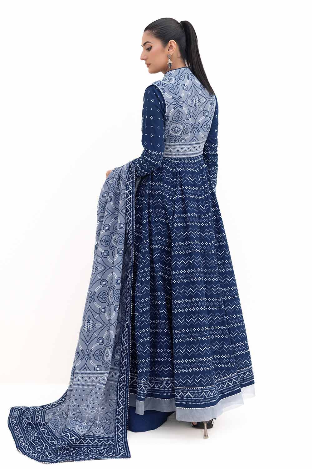 Gul Ahmed | Winter Collection 24 | Thick Khaddar Suit K-42005 T by Gul Ahmed - Designer Dress - Type: Ladies Clothes - Available at Libayah - 100% Original