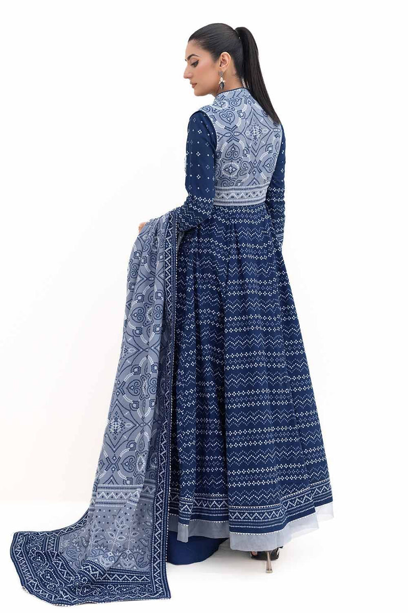 Gul Ahmed | Winter Collection 24 | Thick Khaddar Suit K-42005 T by Gul Ahmed - Designer Dress - Type: Ladies Clothes - Available at Libayah - 100% Original