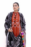 Gul Ahmed | Winter Collection 24 | Thick Khaddar Suit K-42008 T by Gul Ahmed - Designer Dress - Type: Ladies Clothes - Available at Libayah - 100% Original