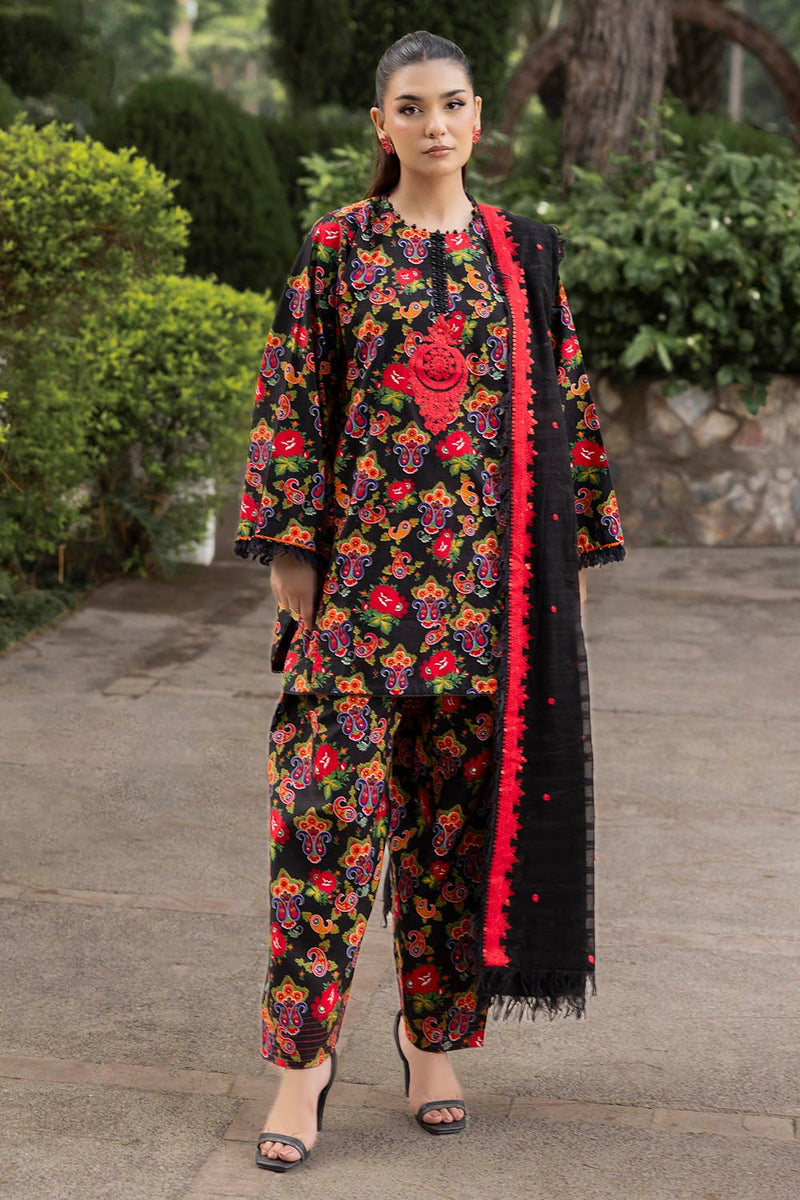 Gul Ahmed | Winter Collection 25 | K-52010 by Gul Ahmed - Designer Dress  - Type : Ladies Clothes - Available at Libayah - 100% Original 