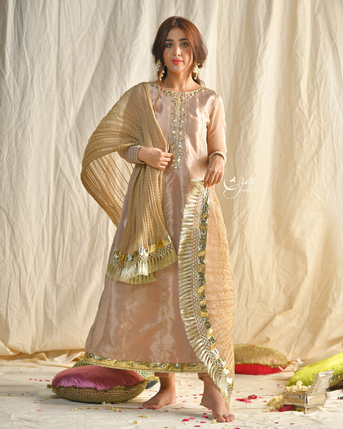 Zar | Formals Wear | Pink by Zar - Designer Dress - Type: Ladies Clothes - Available at Libayah - 100% Original