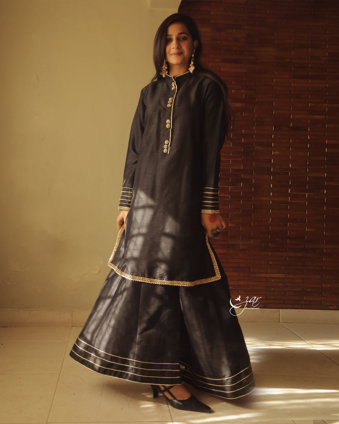 Zar | Formals Wear | Black by Zar - Designer Dress - Type: Ladies Clothes - Available at Libayah - 100% Original