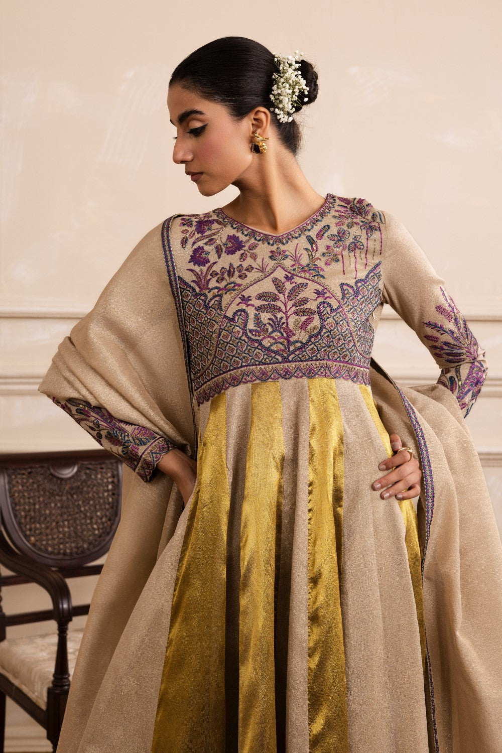 Maryum N Maria | Izara Formals | KARIMA - MW40035 by Maryum N Maria - Designer Dress - Type: Ladies Clothes - Available at Libayah - 100% Original