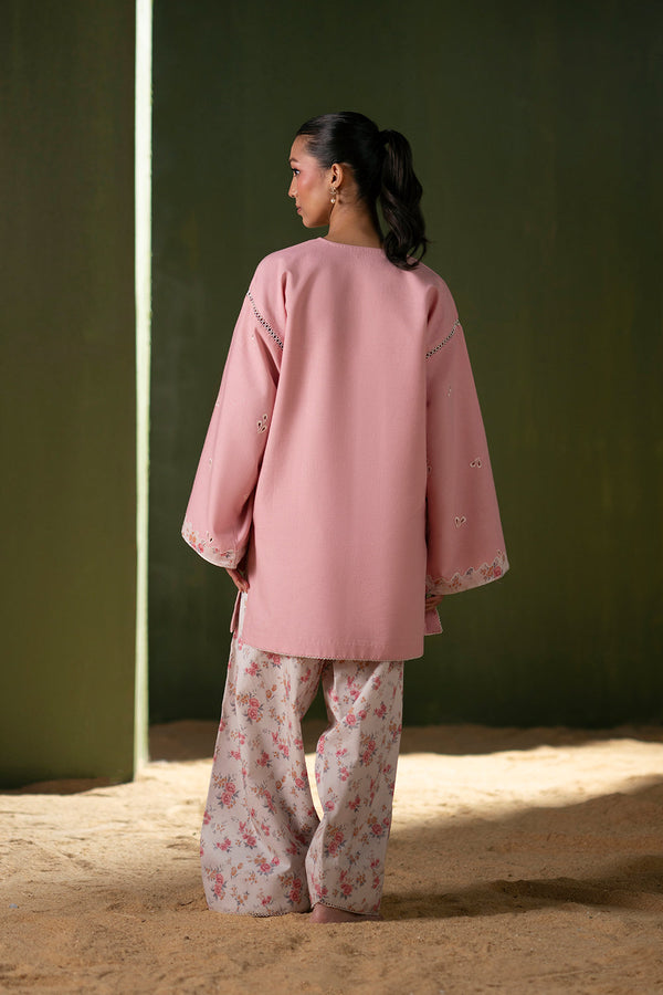 Saira Rizwan | Joolie Co ords | JOOLIE PINK - JBP25-08 by Saira Rizwan - Designer Dress  - Type : Ladies Clothes - Available at Libayah - 100% Original 