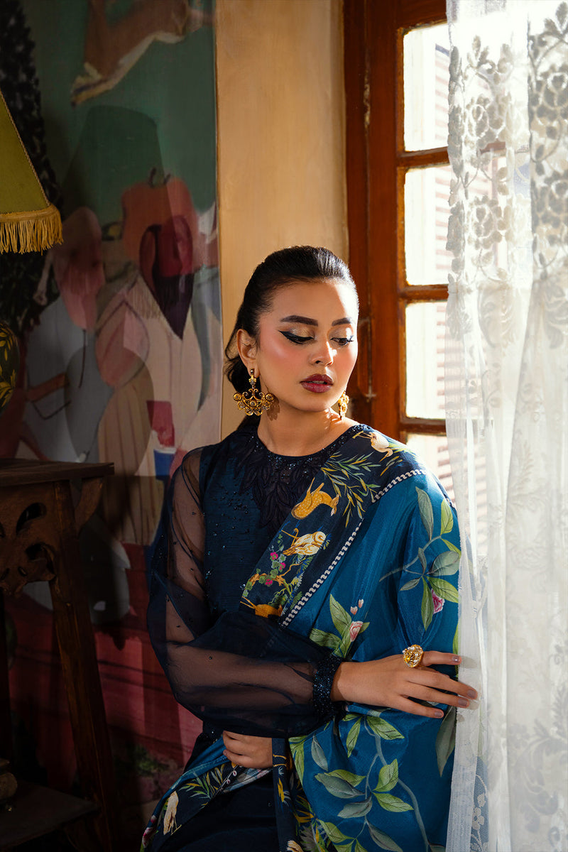Saira Rizwan | Dahini Silk Pret | SIAN -SRLP03-25 by Saira Rizwan - Designer Dress - Type: Ladies Clothes - Available at Libayah - 100% Original