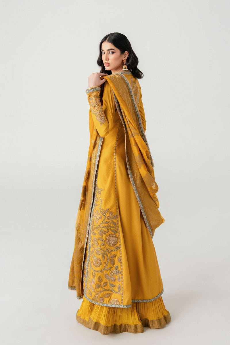 Fahad Hussayn | Jalsa Ghar | Kunj buta by Fahad Hussayn - Designer Dress - Type: Ladies Clothes - Available at Libayah - 100% Original