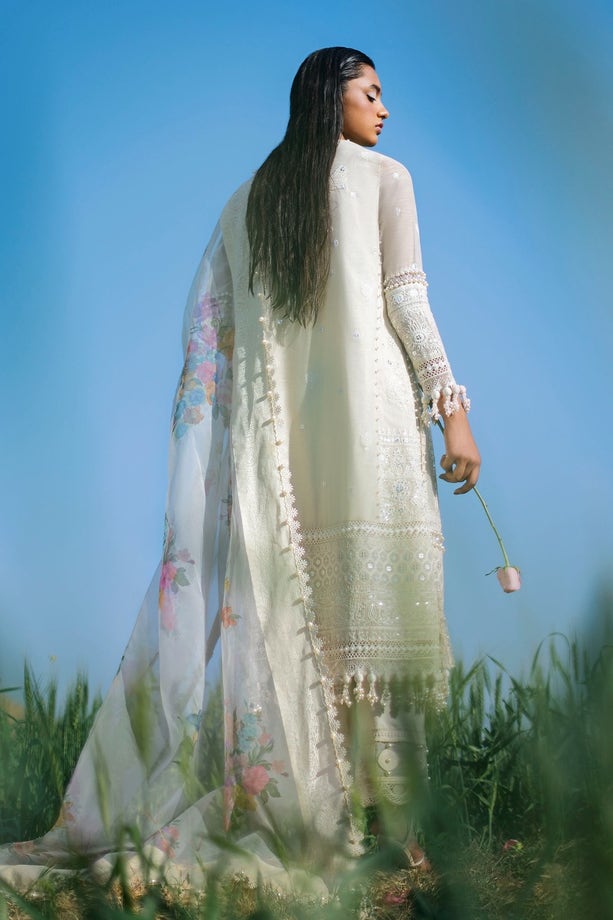 Sana Safinaz | Luxury Lawn Collection | 005A by Sana Safinaz - Designer Dress - Type: Ladies Clothes - Available at Libayah - 100% Original