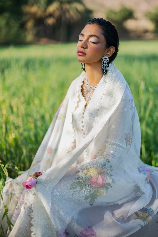 Sana Safinaz | Luxury Lawn Collection | 005A by Sana Safinaz - Designer Dress - Type: Ladies Clothes - Available at Libayah - 100% Original