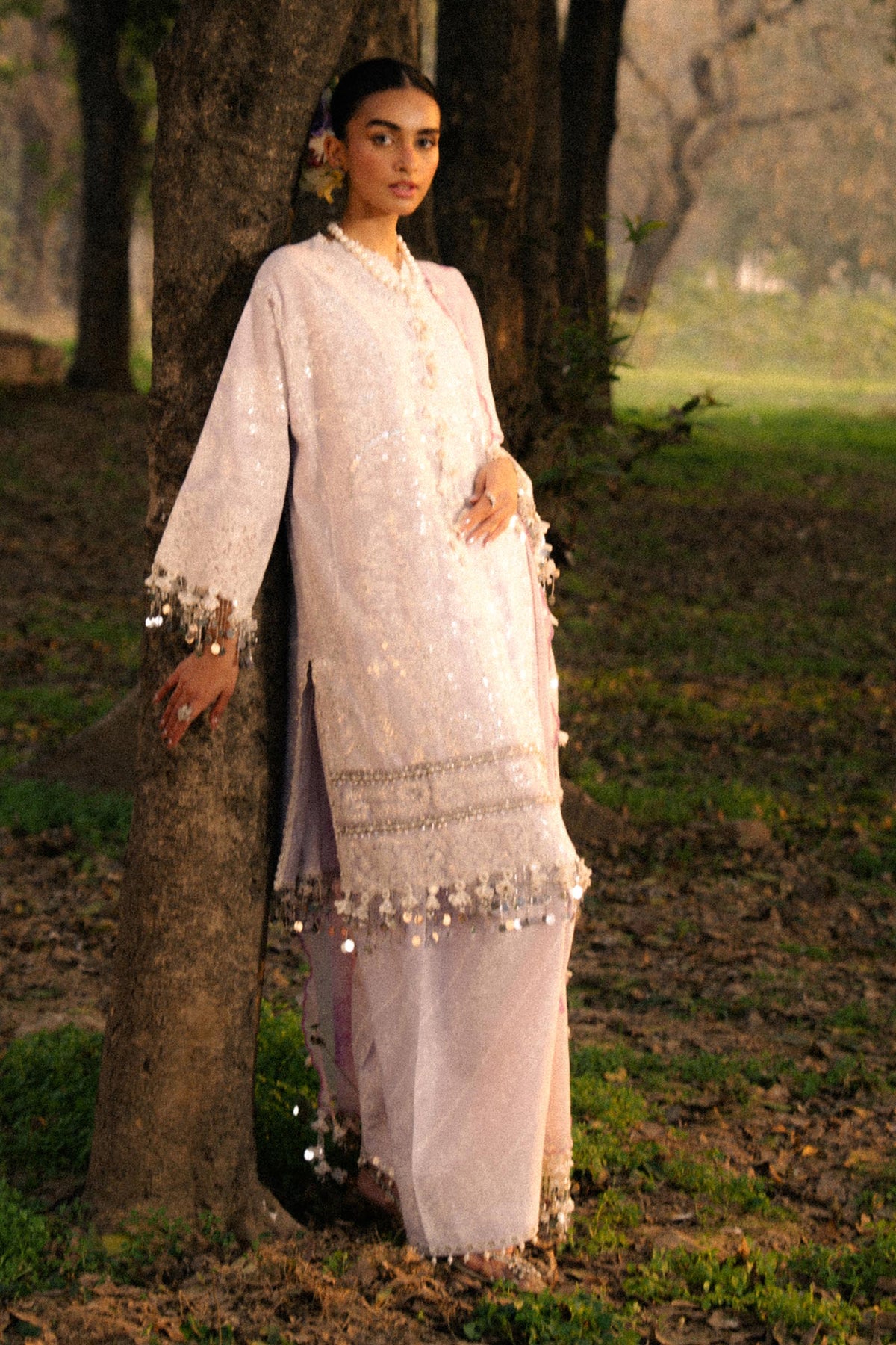 Sana Safinaz | Luxury Lawn 25 | L251-002B-3DI by Sana Safinaz - Designer Dress - Type: Ladies Clothes - Available at Libayah - 100% Original