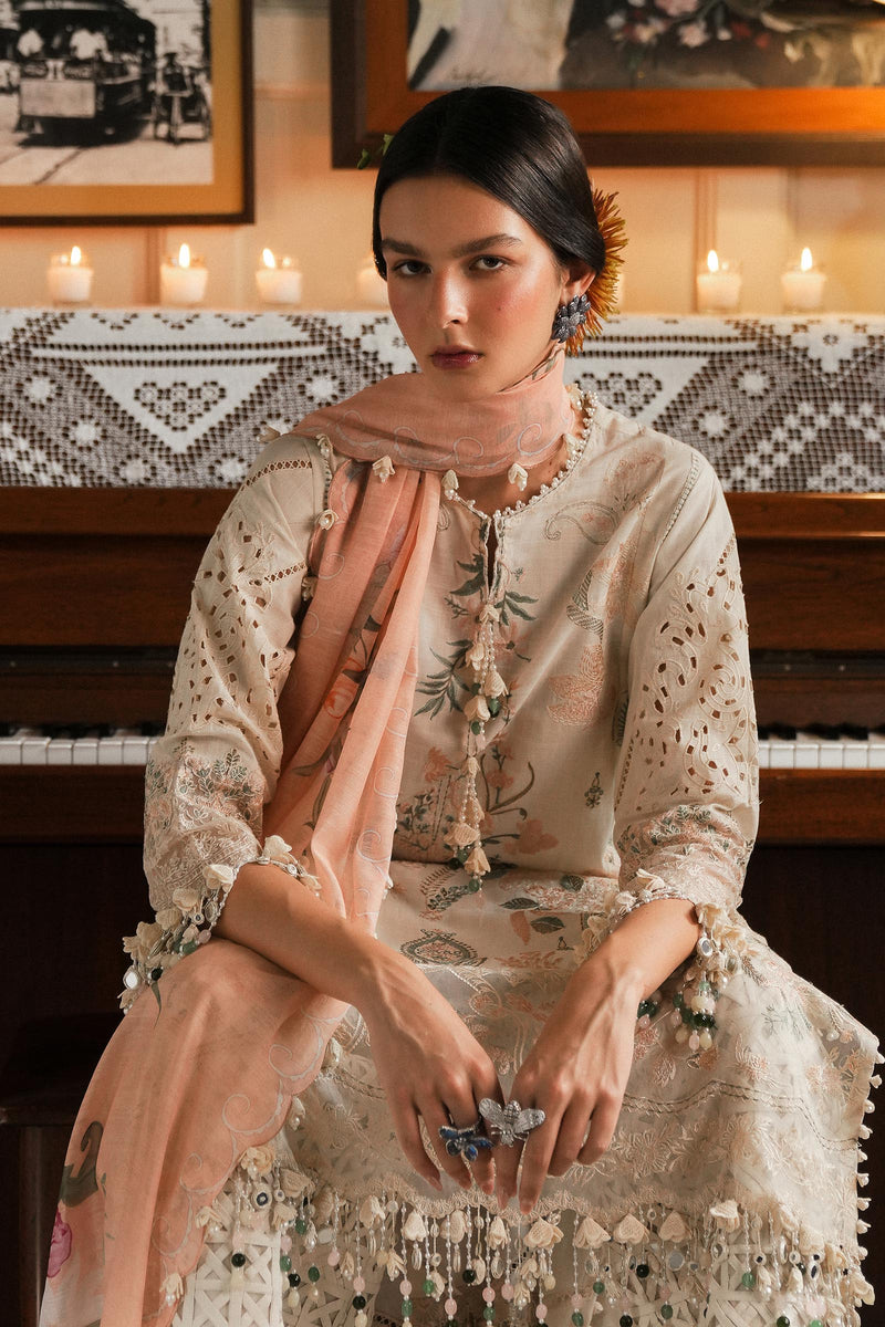 Sana Safinaz | Luxury Lawn 25 | L251-003A-3DI by Sana Safinaz - Designer Dress - Type: Ladies Clothes - Available at Libayah - 100% Original