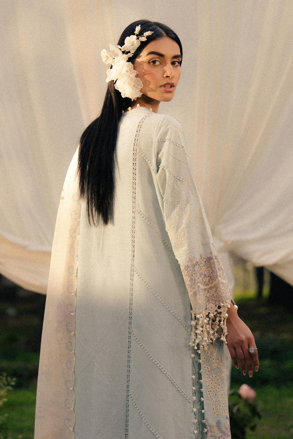 Sana Safinaz | Luxury Lawn 25 | L251-003B-3DI by Sana Safinaz - Designer Dress - Type: Ladies Clothes - Available at Libayah - 100% Original