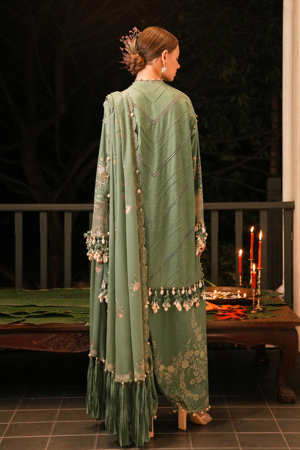 Sana Safinaz | Luxury Lawn 25 | L251-006B-3CH by Sana Safinaz - Designer Dress - Type: Ladies Clothes - Available at Libayah - 100% Original