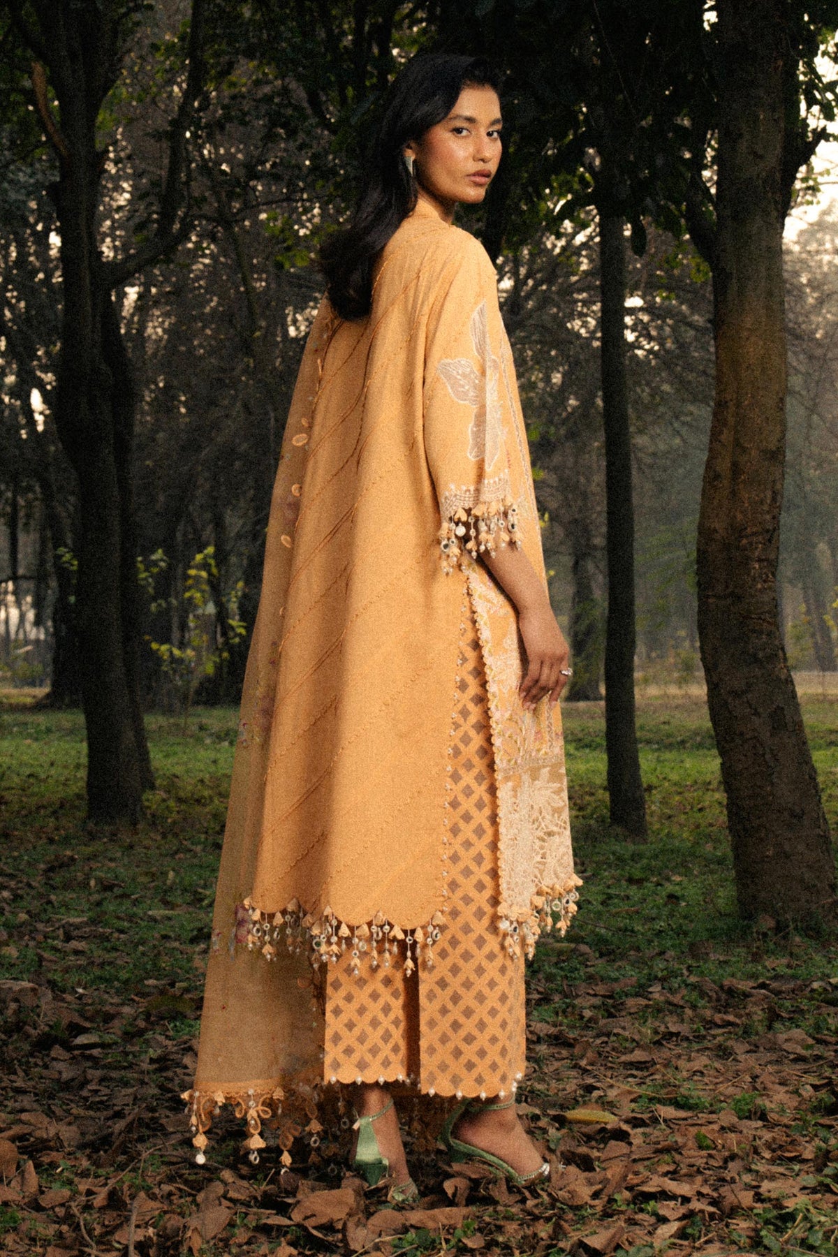 Sana Safinaz | Luxury Lawn 25 | L251-008B-3CT by Sana Safinaz - Designer Dress - Type: Ladies Clothes - Available at Libayah - 100% Original