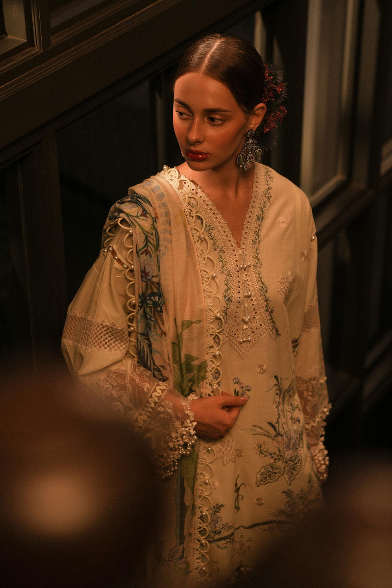 Sana Safinaz | Luxury Lawn 25 | L251-010A-3DI by Sana Safinaz - Designer Dress - Type: Ladies Clothes - Available at Libayah - 100% Original