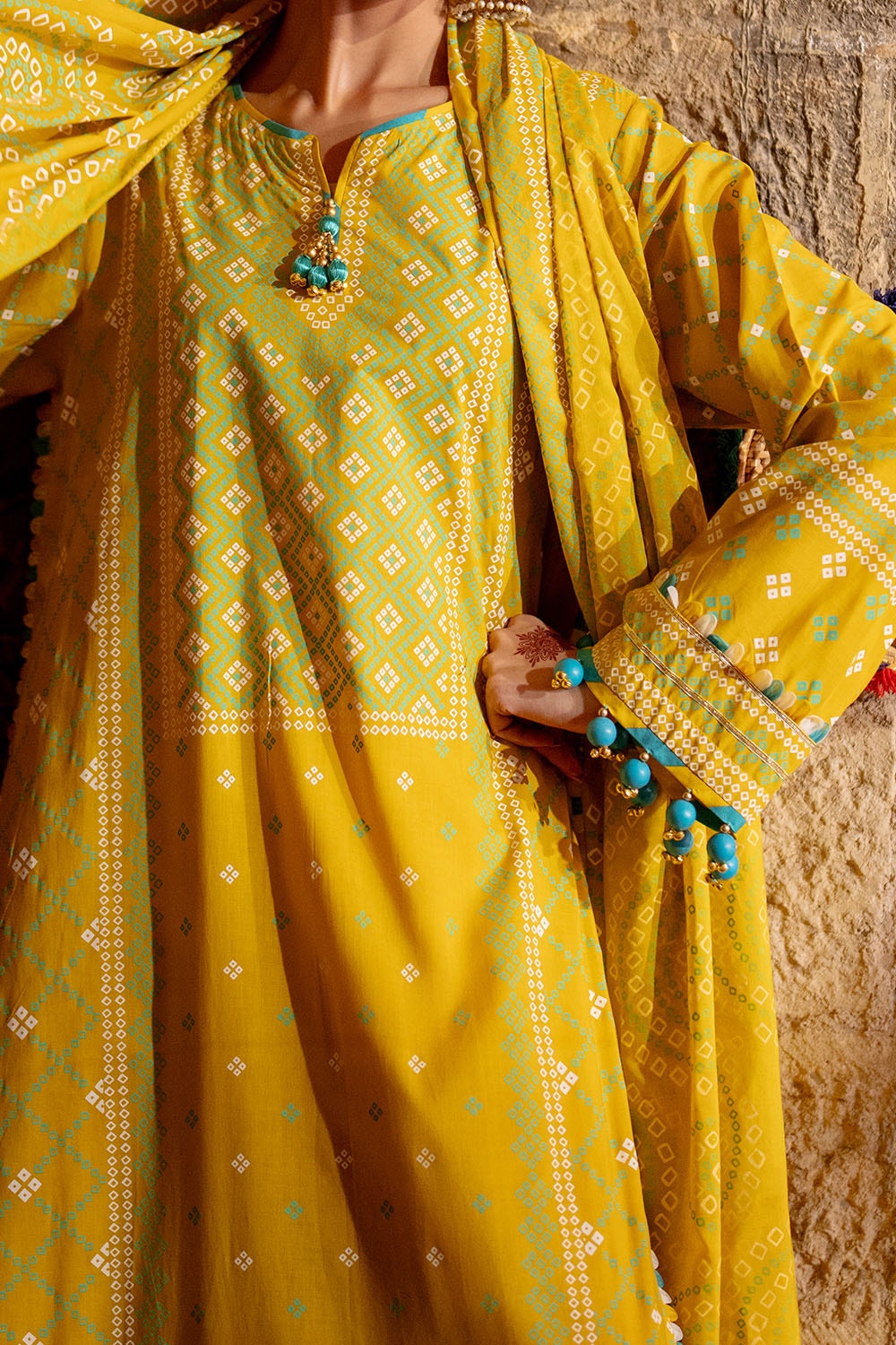 Gul Ahmed | Chunri Lawn 25 | CL-52138 A by Gul Ahmed - Designer Dress - Type: Ladies Clothes - Available at Libayah - 100% Original