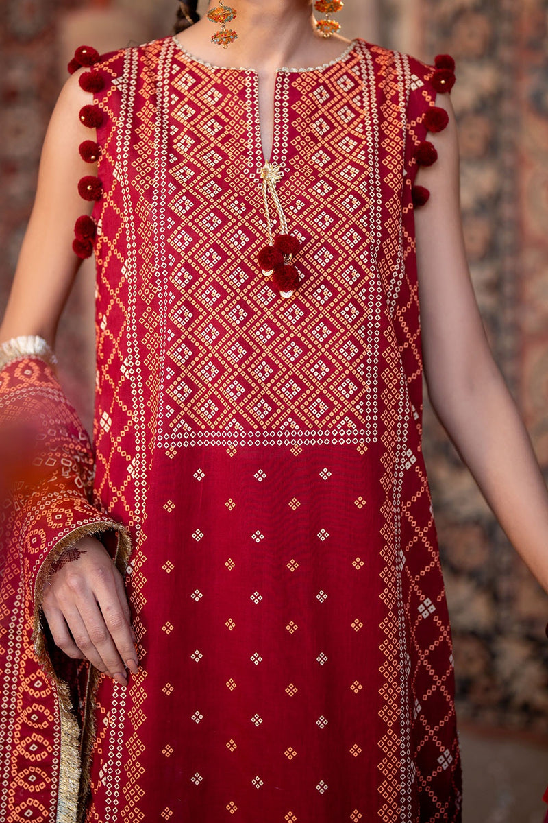 Gul Ahmed | Chunri Lawn 25 | CL-52138 B by Gul Ahmed - Designer Dress - Type: Ladies Clothes - Available at Libayah - 100% Original
