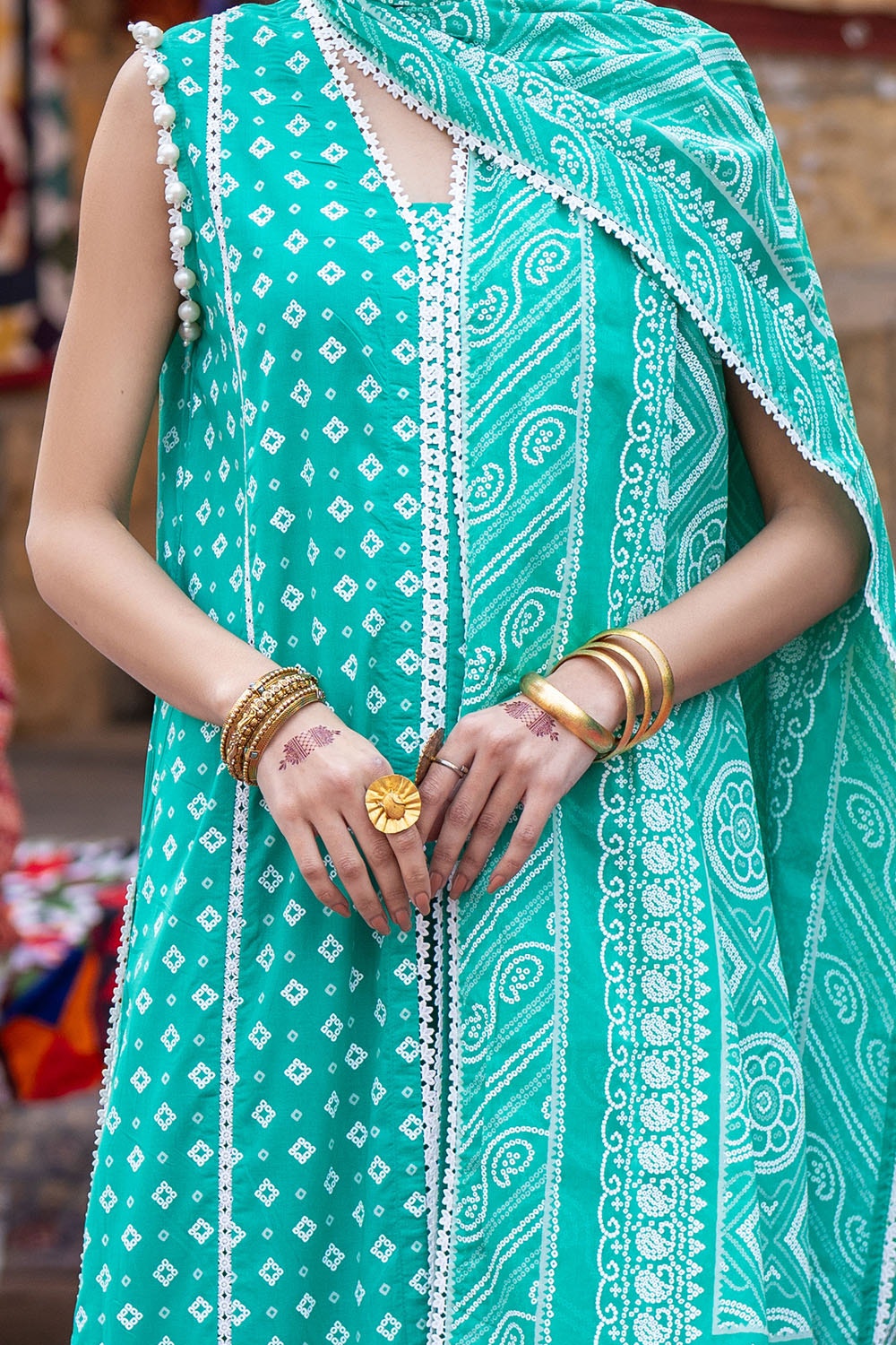 Gul Ahmed | Chunri Lawn 25 | CL-52178 A by Gul Ahmed - Designer Dress - Type: Ladies Clothes - Available at Libayah - 100% Original