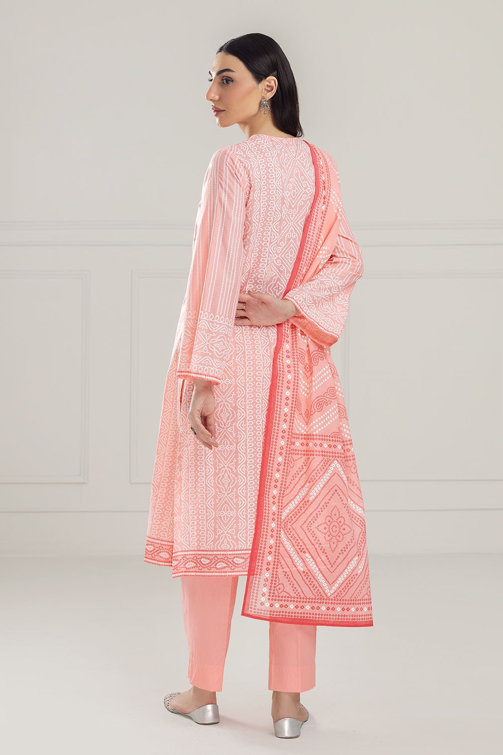 Gul Ahmed | Chunri Lawn 25 | CL-52179 A by Gul Ahmed - Designer Dress - Type: Ladies Clothes - Available at Libayah - 100% Original