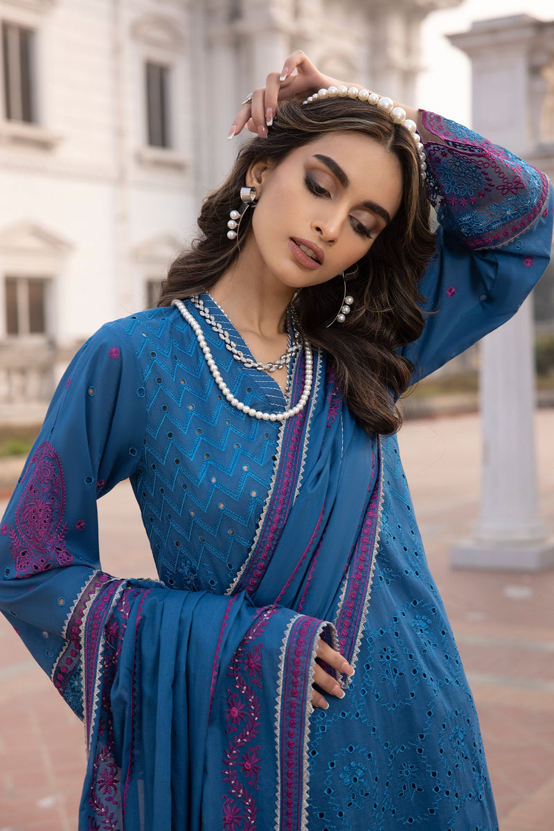 LSM | Spring Embroidered 24 | A-4 by LSM - Designer Dress - Type: Ladies Clothes - Available at Libayah - 100% Original