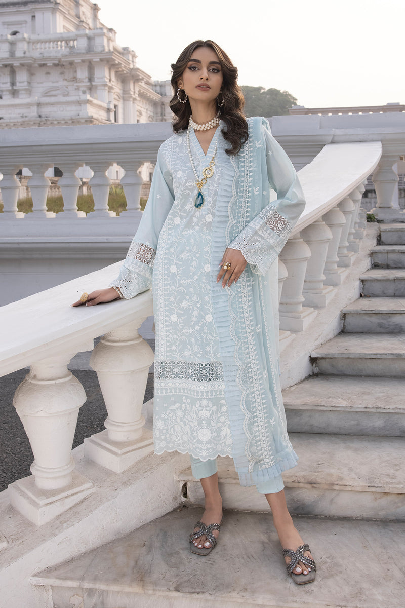 LSM | Spring Embroidered 24 | A-8 by LSM - Designer Dress - Type: Ladies Clothes - Available at Libayah - 100% Original