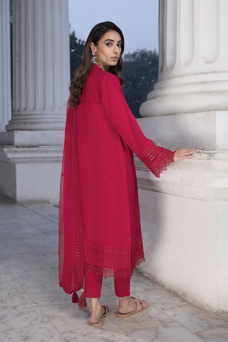 LSM | Spring Embroidered 24 | A-15 by LSM - Designer Dress - Type: Ladies Clothes - Available at Libayah - 100% Original