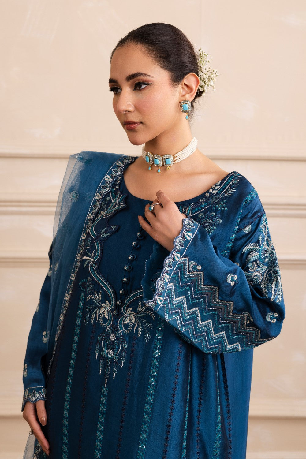 Maryum N Maria | Izara Formals | LAMIS - MW40038 by Maryum N Maria - Designer Dress - Type: Ladies Clothes - Available at Libayah - 100% Original