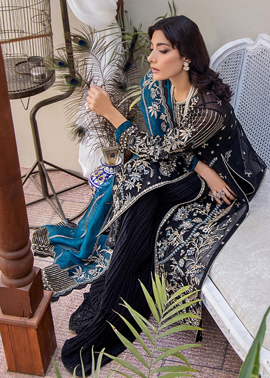 Fozia Khalid | Dilkash Festive Wear 25 | Belle Espoir by Fozia Khalid - Designer Dress  - Type : Ladies Clothes - Available at Libayah - 100% Original 