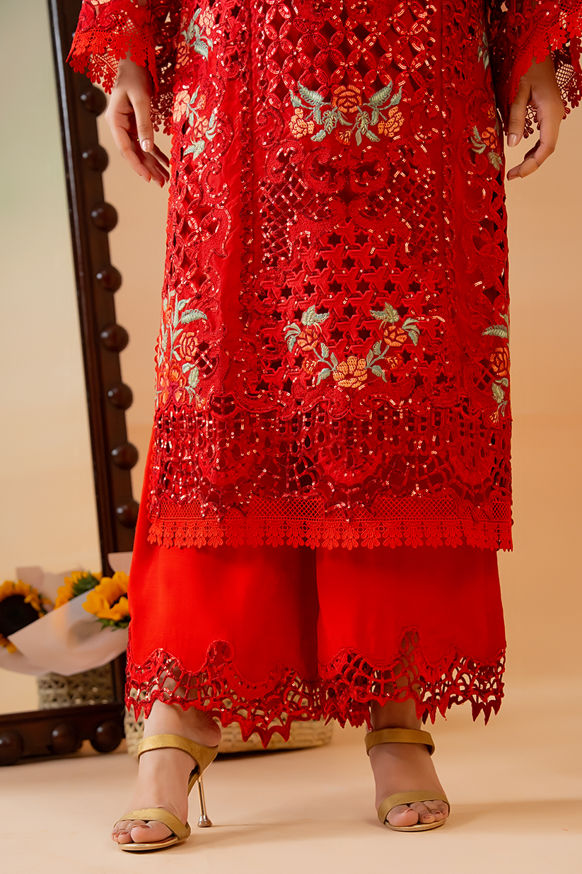 Saad Shaikh | Cutwork 26 | Lavinia by Saad Shaikh - Designer Dress  - Type : Ladies Clothes - Available at Libayah - 100% Original 