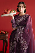 Cross Stitch | Eid Lawn Edit 25 | DEEP FLARE by Cross Stitch - Designer Dress - Type: Ladies Clothes - Available at Libayah - 100% Original