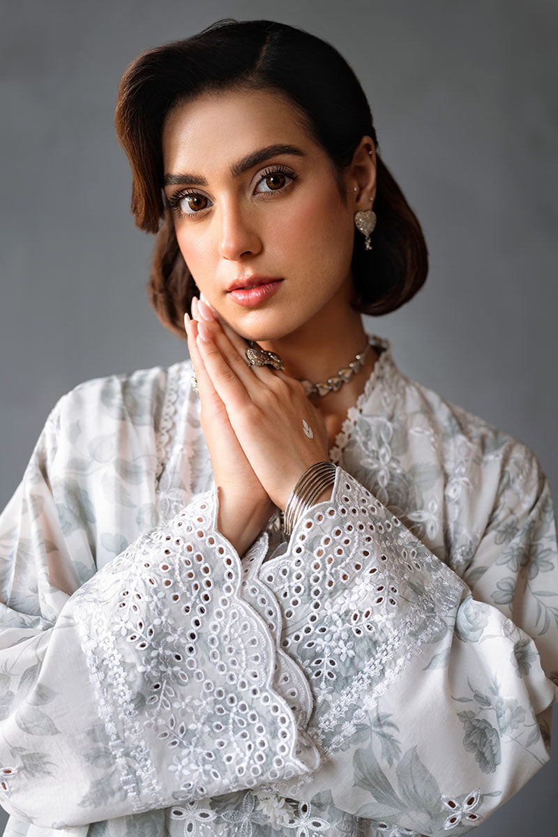 Cross Stitch | Eid Lawn Edit 25 | MESH BLOOM by Cross Stitch - Designer Dress - Type: Ladies Clothes - Available at Libayah - 100% Original
