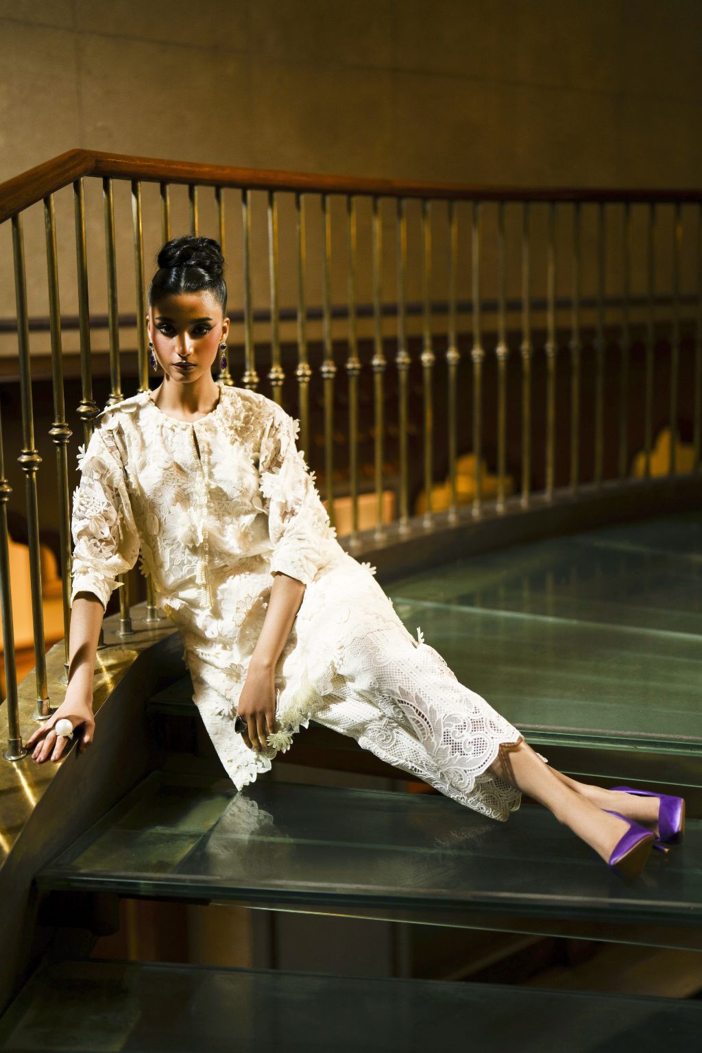 AJR Couture | Cutwork Edit 24 | LEAH by AJR Couture - Designer Dress - Type: Ladies Clothes - Available at Libayah - 100% Original