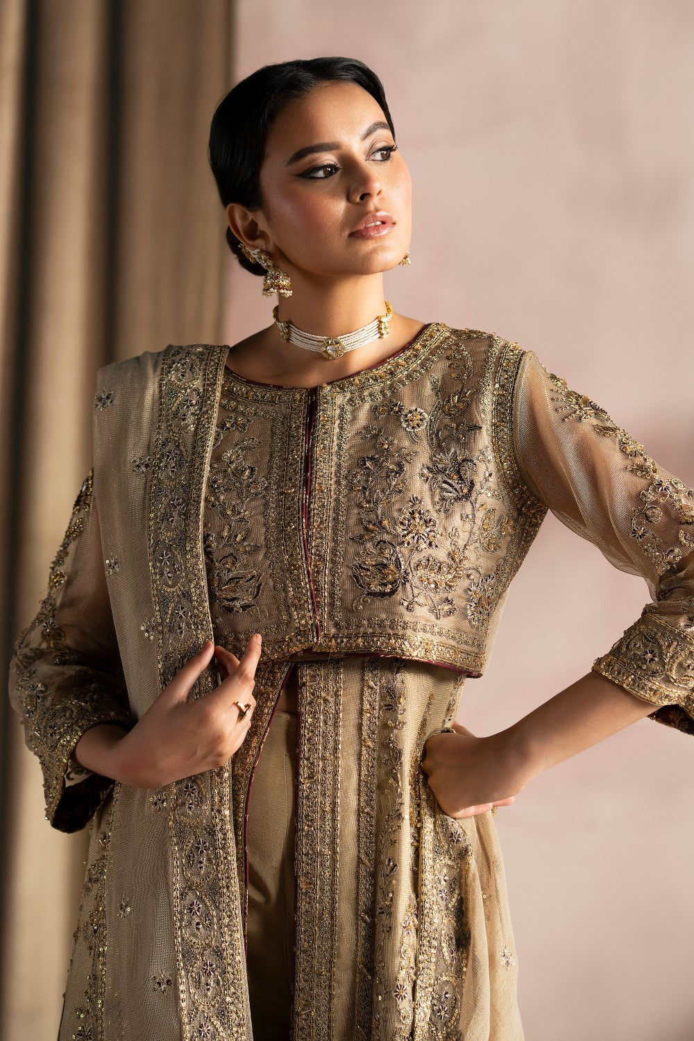 Maryum N Maria | Luna Formals | LIARA by Maryum N Maria - Designer Dress - Type: Ladies Clothes - Available at Libayah - 100% Original