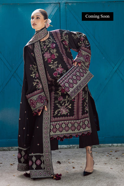 Marjjan | Lovella Winter 25 | MEV-48 A (BLACK) by Marjjan - Designer Dress  - Type : Ladies Clothes - Available at Libayah - 100% Original 