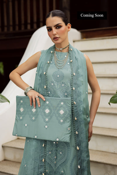 Marjjan | Lovella Winter 25 | MEV-43 B (ICE BLUE) by Marjjan - Designer Dress  - Type : Ladies Clothes - Available at Libayah - 100% Original 