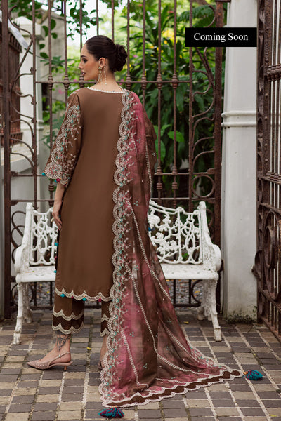 Marjjan | Lovella Winter 25 | MEV-47 B (COFFEE) by Marjjan - Designer Dress  - Type : Ladies Clothes - Available at Libayah - 100% Original 