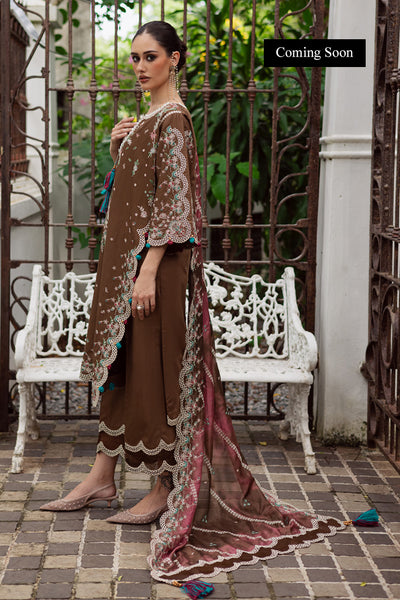 Marjjan | Lovella Winter 25 | MEV-47 B (COFFEE) by Marjjan - Designer Dress  - Type : Ladies Clothes - Available at Libayah - 100% Original 