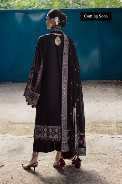 Marjjan | Lovella Winter 25 | MEV-48 A (BLACK) by Marjjan - Designer Dress  - Type : Ladies Clothes - Available at Libayah - 100% Original 