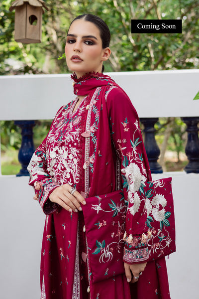 Marjjan | Lovella Winter 25 |MEV-46 A (REDDISH) by Marjjan - Designer Dress  - Type : Ladies Clothes - Available at Libayah - 100% Original 