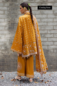 Marjjan | Lovella Winter 25 |MEV-45 A (MUSTARD) by Marjjan - Designer Dress  - Type : Ladies Clothes - Available at Libayah - 100% Original 