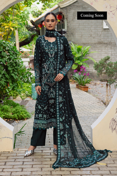 Marjjan | Lovella Winter 25 | MEV-45 B (GREEN) by Marjjan - Designer Dress  - Type : Ladies Clothes - Available at Libayah - 100% Original 