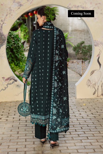 Marjjan | Lovella Winter 25 | MEV-45 B (GREEN) by Marjjan - Designer Dress  - Type : Ladies Clothes - Available at Libayah - 100% Original 