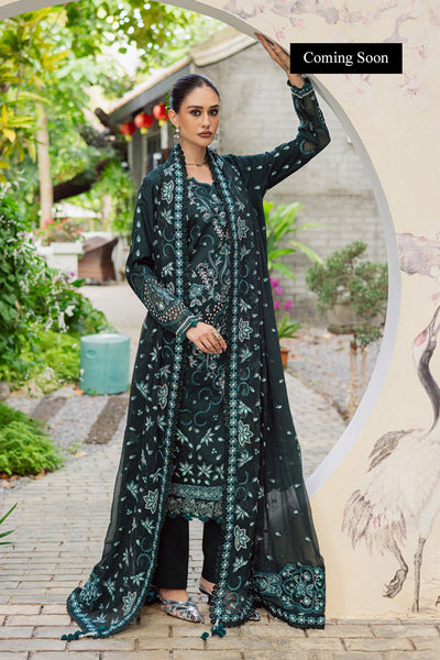 Marjjan | Lovella Winter 25 | MEV-45 B (GREEN) by Marjjan - Designer Dress  - Type : Ladies Clothes - Available at Libayah - 100% Original 